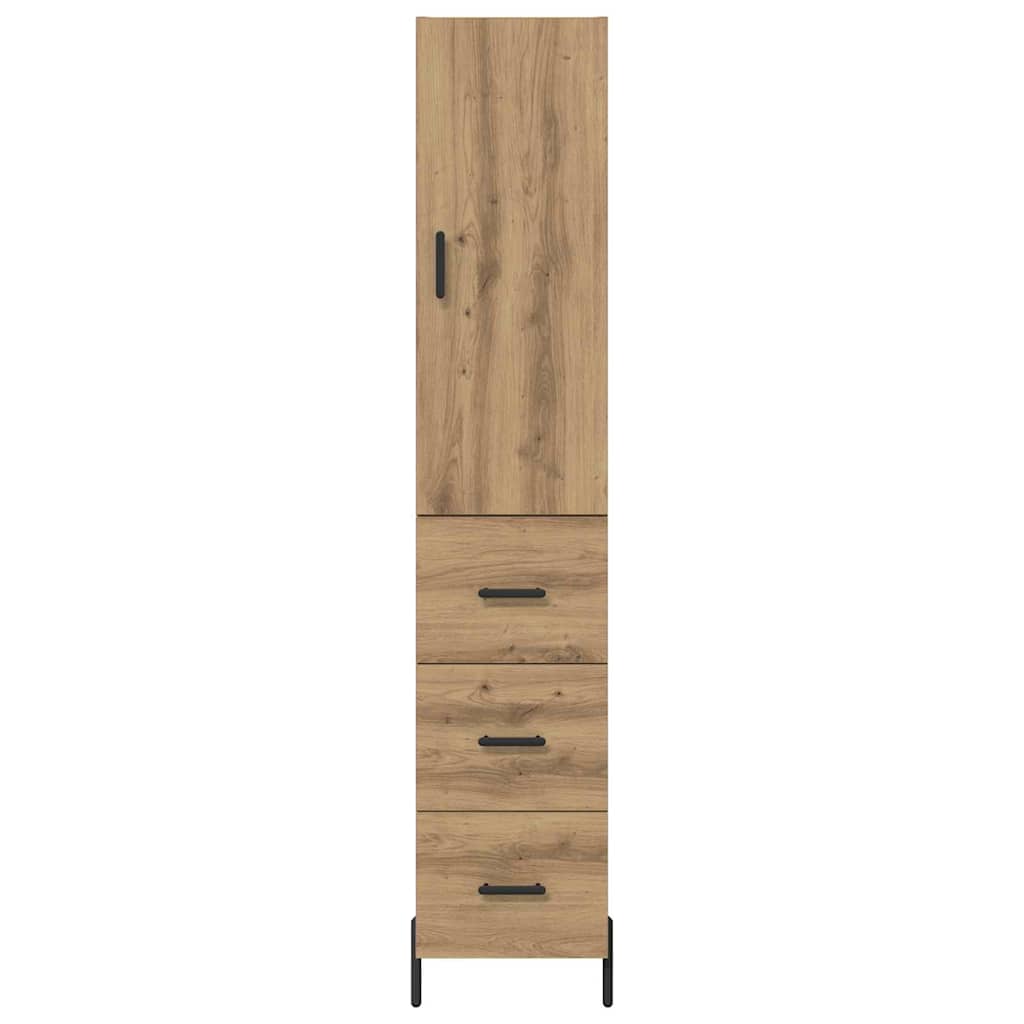 Highboard Artisan Oak 34,5 x 34 x 180 εκ. Επεξεργασμένο ξύλο
