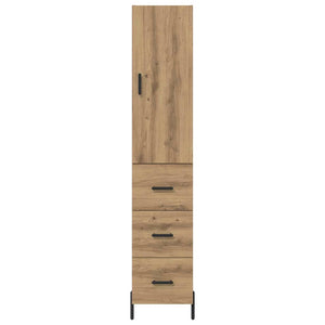 Highboard Artisan Oak 34,5 x 34 x 180 εκ. Επεξεργασμένο Ξύλο