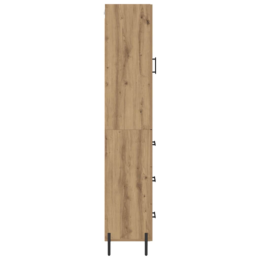 Highboard Artisan Oak 34,5 x 34 x 180 εκ. Επεξεργασμένο ξύλο