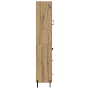 Highboard Artisan Oak 34,5 x 34 x 180 εκ. Επεξεργασμένο Ξύλο