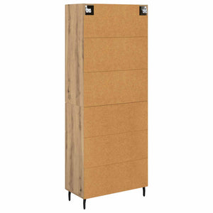 Highboard 2 pcs Artisan Oak 69,5 x 34 x 180 εκ. - Pakobazaar