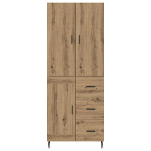 Highboard 2 pcs Artisan Oak 69,5 x 34 x 180 εκ. - Pakobazaar