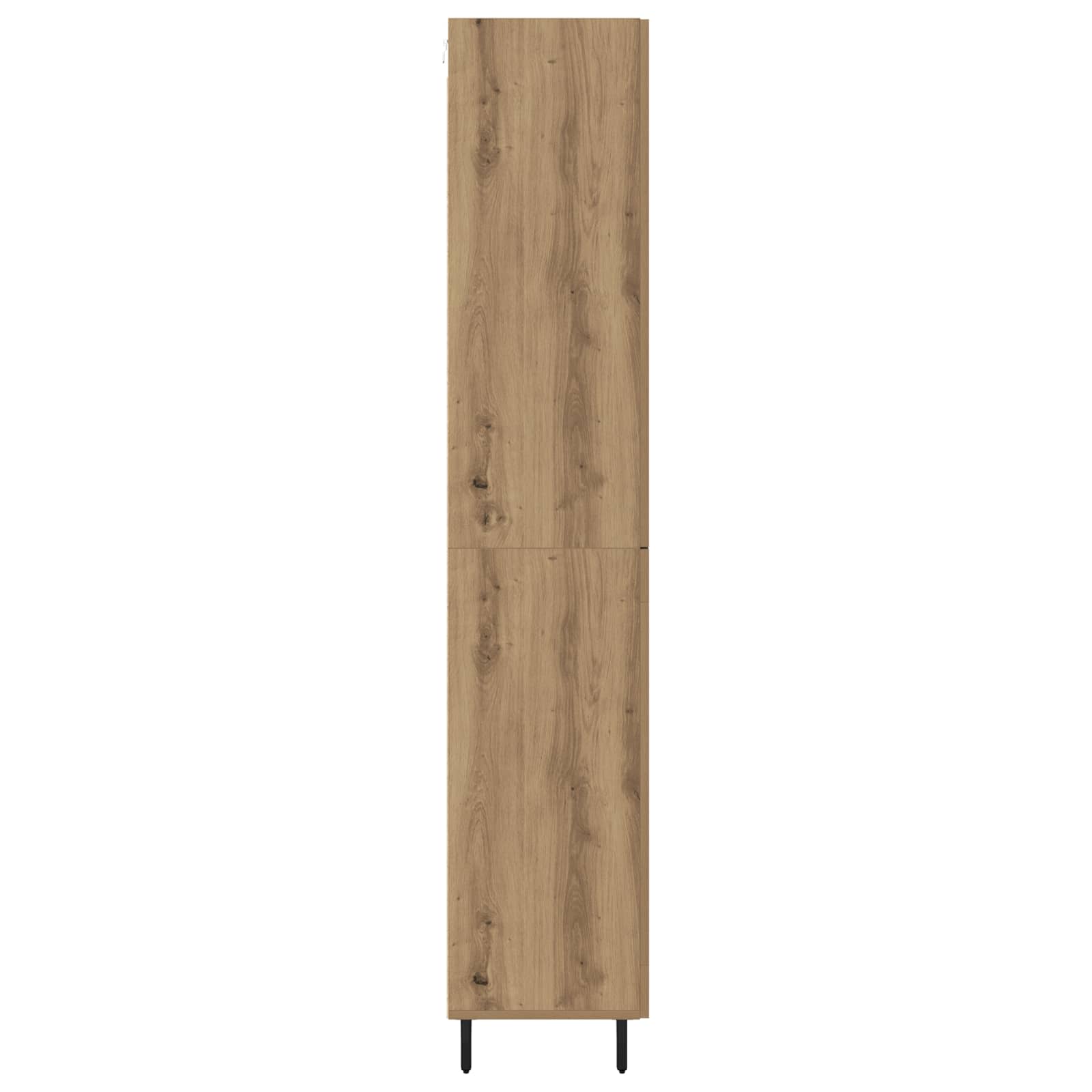 Highboard 2 pcs Artisan Oak 69,5 x 34 x 180 εκ.