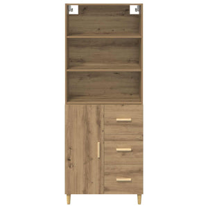 Highboard Artisan Oak 69,5 x 32,5 x 180 εκ Επεξεργασμένο Ξύλο