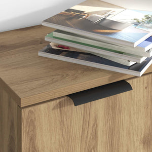 Πλαϊνό γραφείο με συρτάρι 3 pcs Artisan Oak Επεξεργασμένο ξύλο - Pakobazaar