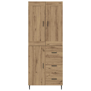 Highboard με συρτάρι 2 pcs Artisan Oak Επεξεργασμένο ξύλο - Pakobazaar