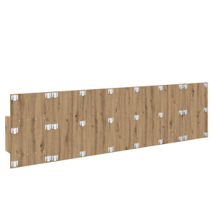 Κεφαλή κρεβατιού με κομοδίνο με συρτάρι 3 pcs Artisan Oak - Pakobazaar