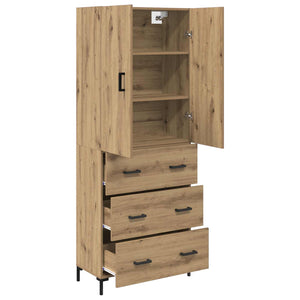 Highboard Artisan Oak 69,5 x 34 x 180 εκ. Επεξεργασμένο Ξύλο