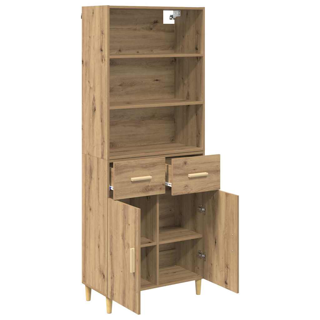 Highboard Artisan Oak 69,5 x 34 x 180 εκ. Επεξεργασμένο ξύλο
