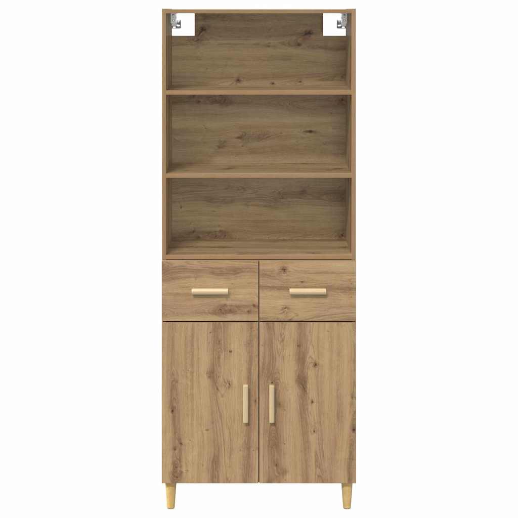 Highboard Artisan Oak 69,5 x 34 x 180 εκ. Επεξεργασμένο ξύλο
