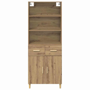 Highboard Artisan Oak 69,5 x 34 x 180 εκ. Επεξεργασμένο Ξύλο