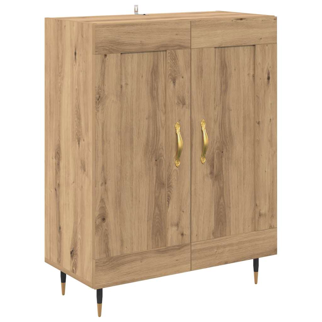 Highboard 2 pcs Artisan Oak Επεξεργασμένο ξύλο - Pakobazaar