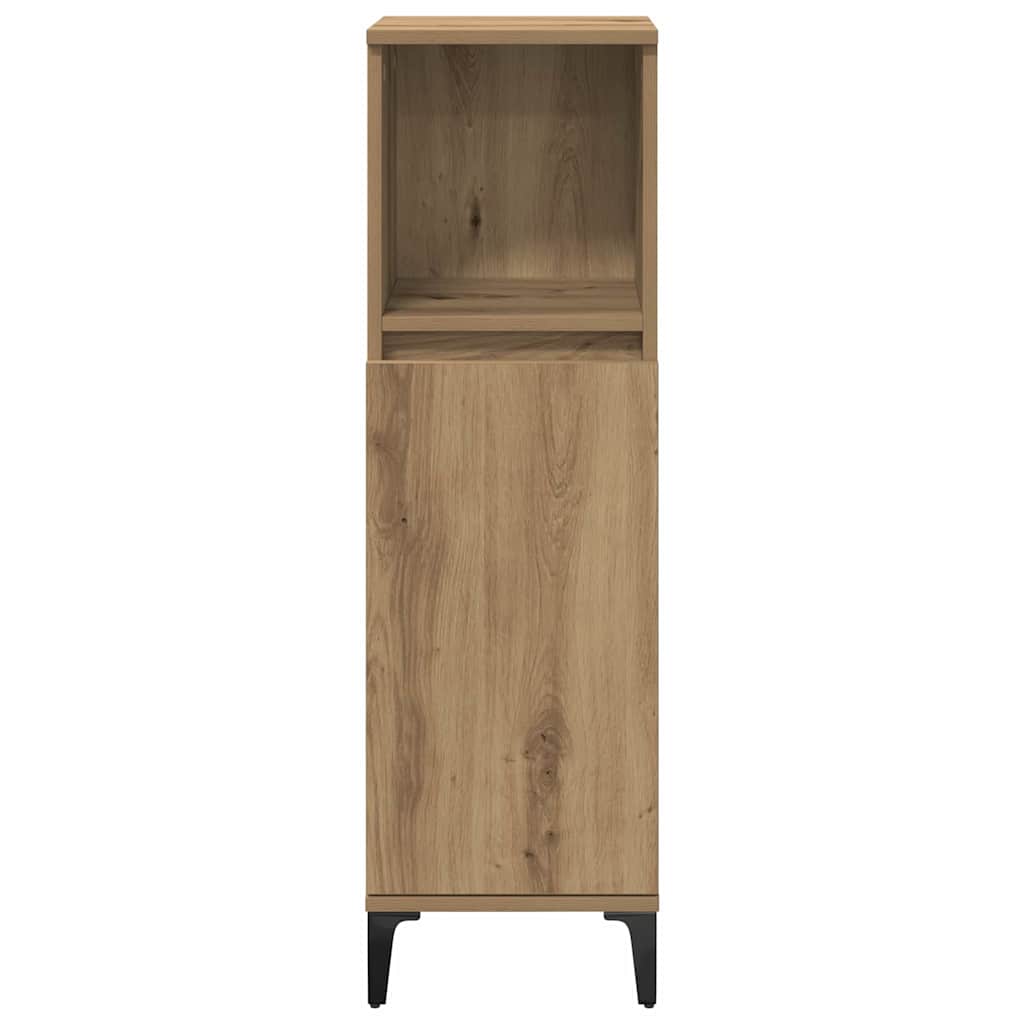 Σετ Επίπλων Μπάνιου 3 pcs Artisan Oak Επεξεργασμένο ξύλο - Pakobazaar