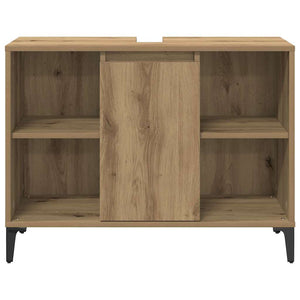 Σετ Επίπλων Μπάνιου 3 pcs Artisan Oak Επεξεργασμένο ξύλο - Pakobazaar