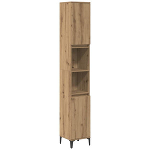 Σετ Επίπλων Μπάνιου 3 pcs Artisan Oak Επεξεργασμένο ξύλο - Pakobazaar