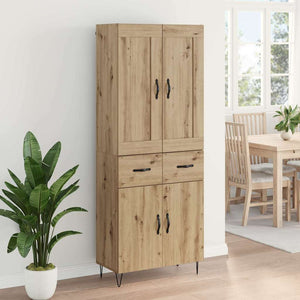 Highboard Artisan Oak 69,5 x 34 x 180 εκ. Επεξεργασμένο Ξύλο