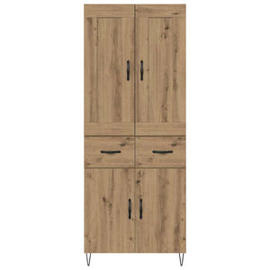 Highboard Artisan Oak 69,5 x 34 x 180 εκ. Επεξεργασμένο Ξύλο