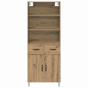 Highboard 2 τμχ. Artisan Oak 69,5 x 34 x 180 εκ.