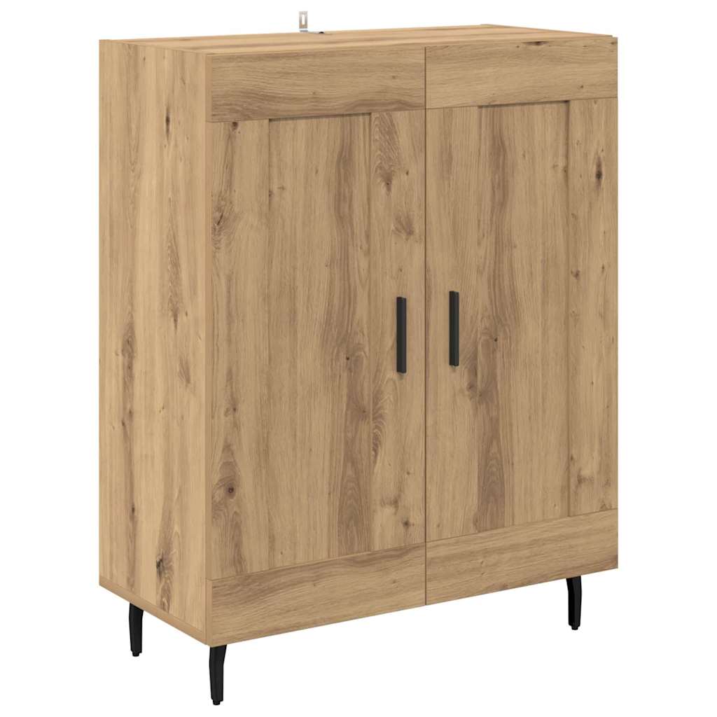 Highboard 2 pcs Artisan Oak Επεξεργασμένο ξύλο - Pakobazaar
