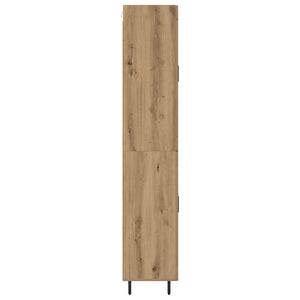 Highboard 2 pcs Artisan Oak Επεξεργασμένο ξύλο - Pakobazaar
