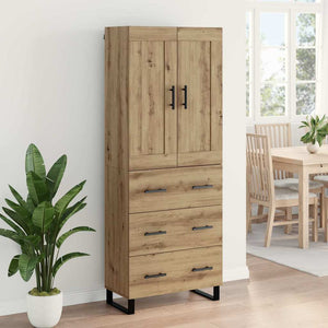 Highboard Artisan Oak 69,5 x 34 x 180 εκ. Επεξεργασμένο ξύλο - Pakobazaar