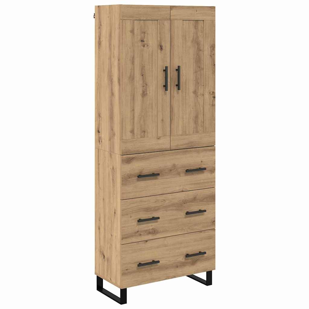 Highboard Artisan Oak 69,5 x 34 x 180 εκ. Επεξεργασμένο ξύλο - Pakobazaar