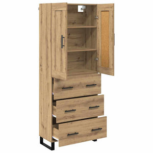 Highboard Artisan Oak 69,5 x 34 x 180 εκ. Επεξεργασμένο ξύλο - Pakobazaar