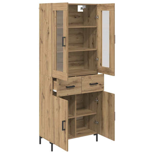 Highboard 2 τμχ. Artisan Oak 69,5 x 34 x 180 εκ.