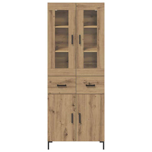 Highboard 2 τμχ. Artisan Oak 69,5 x 34 x 180 εκ.