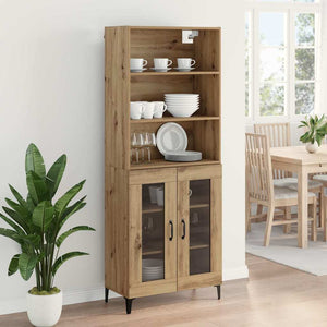 Highboard Artisan Oak 69,5 x 34 x 180 εκ. Επεξεργασμένο Ξύλο