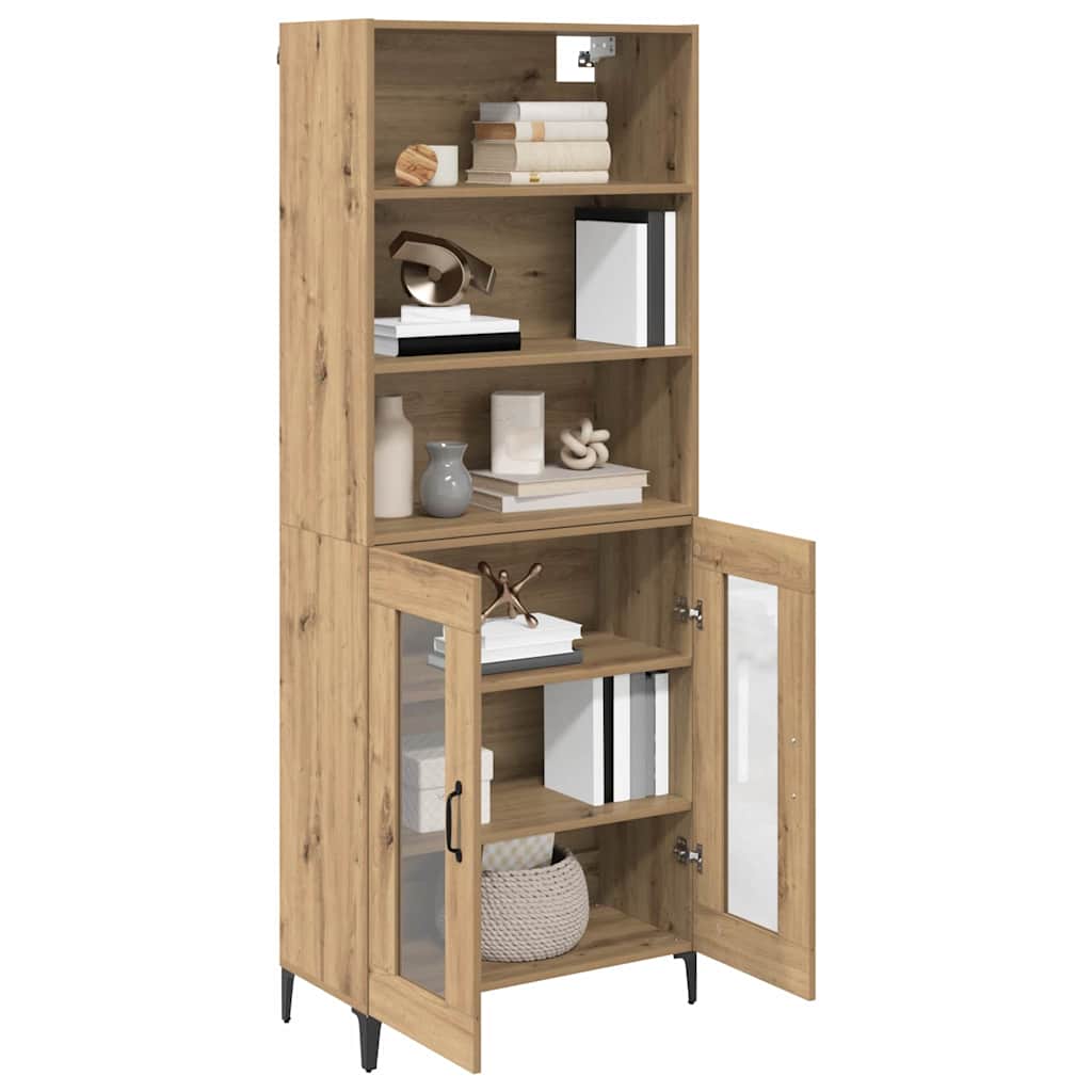 Highboard Artisan Oak 69,5 x 34 x 180 εκ. Επεξεργασμένο ξύλο