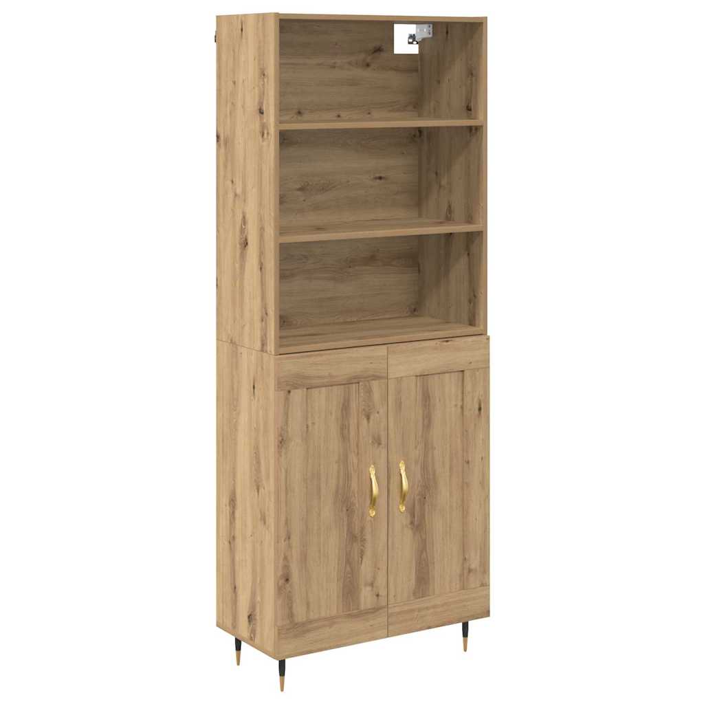 Highboard Artisan Oak 69,5 x 34 x 180 εκ. Επεξεργασμένο ξύλο - Pakobazaar