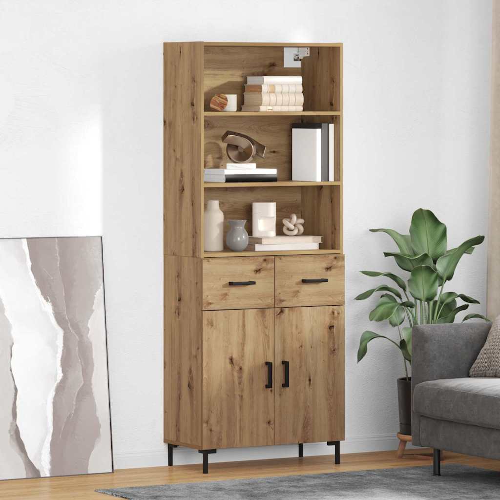 Highboard Artisan Oak 69,5 x 34 x 180 εκ. Επεξεργασμένο ξύλο
