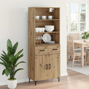 Highboard Artisan Oak 69,5 x 34 x 180 εκ. Επεξεργασμένο Ξύλο