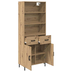 Highboard Artisan Oak 69,5 x 34 x 180 εκ. Επεξεργασμένο Ξύλο