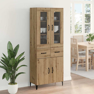 Highboard Artisan Oak 69,5 x 34 x 180 εκ. Επεξεργασμένο Ξύλο