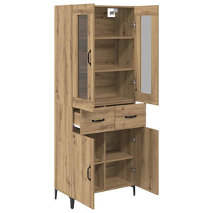 Highboard Artisan Oak 69,5 x 34 x 180 εκ. Επεξεργασμένο Ξύλο