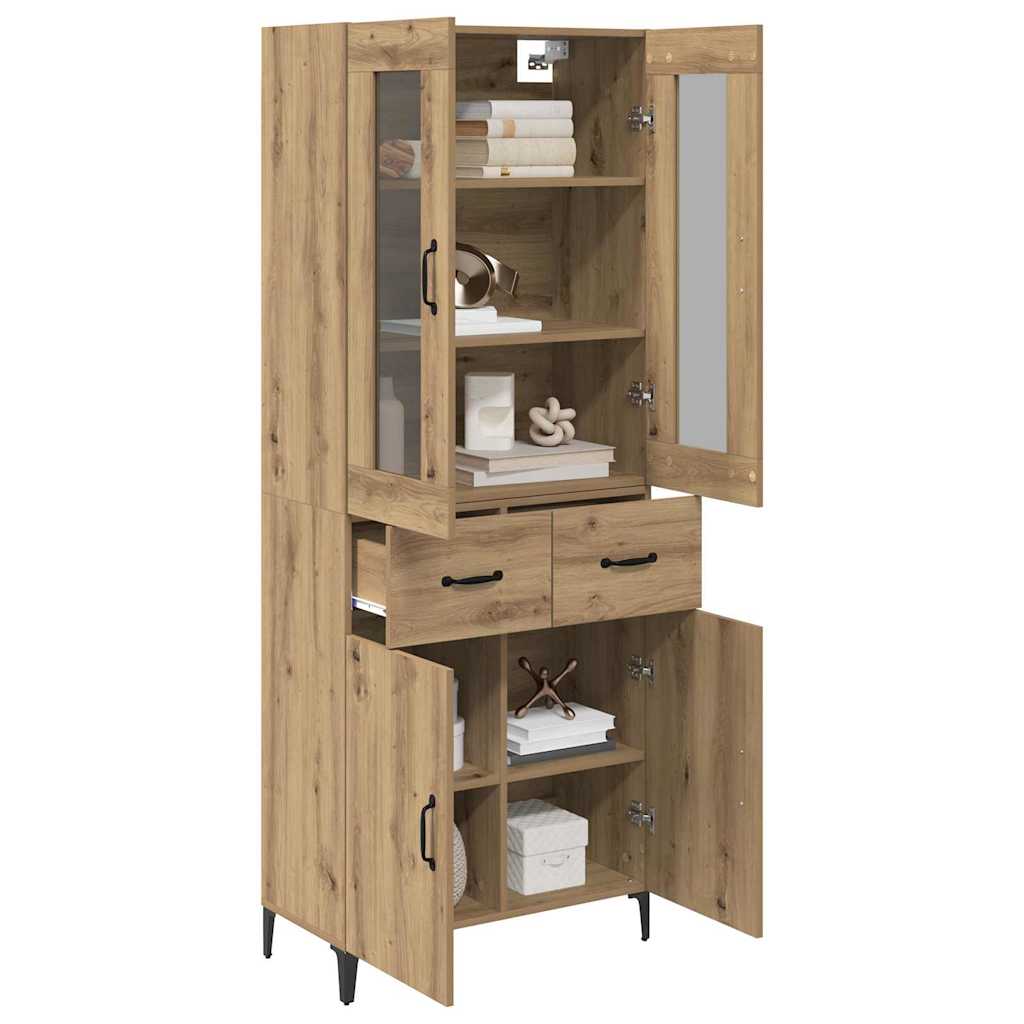 Highboard Artisan Oak 69,5 x 34 x 180 εκ. Επεξεργασμένο ξύλο