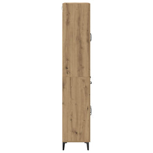 Highboard Artisan Oak 69,5 x 34 x 180 εκ. Επεξεργασμένο Ξύλο