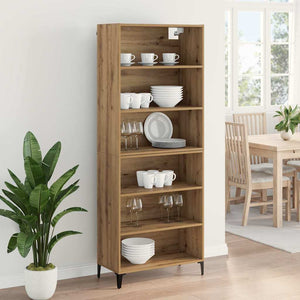 Highboard Artisan Oak 69,5 x 34 x 180 εκ. Επεξεργασμένο Ξύλο