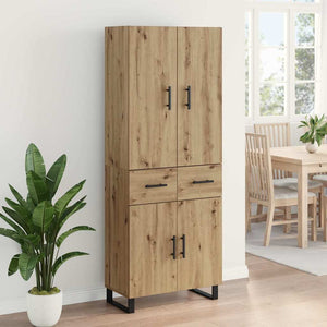 Highboard 2 τμχ. Artisan Oak 69,5 x 34 x 180 εκ.