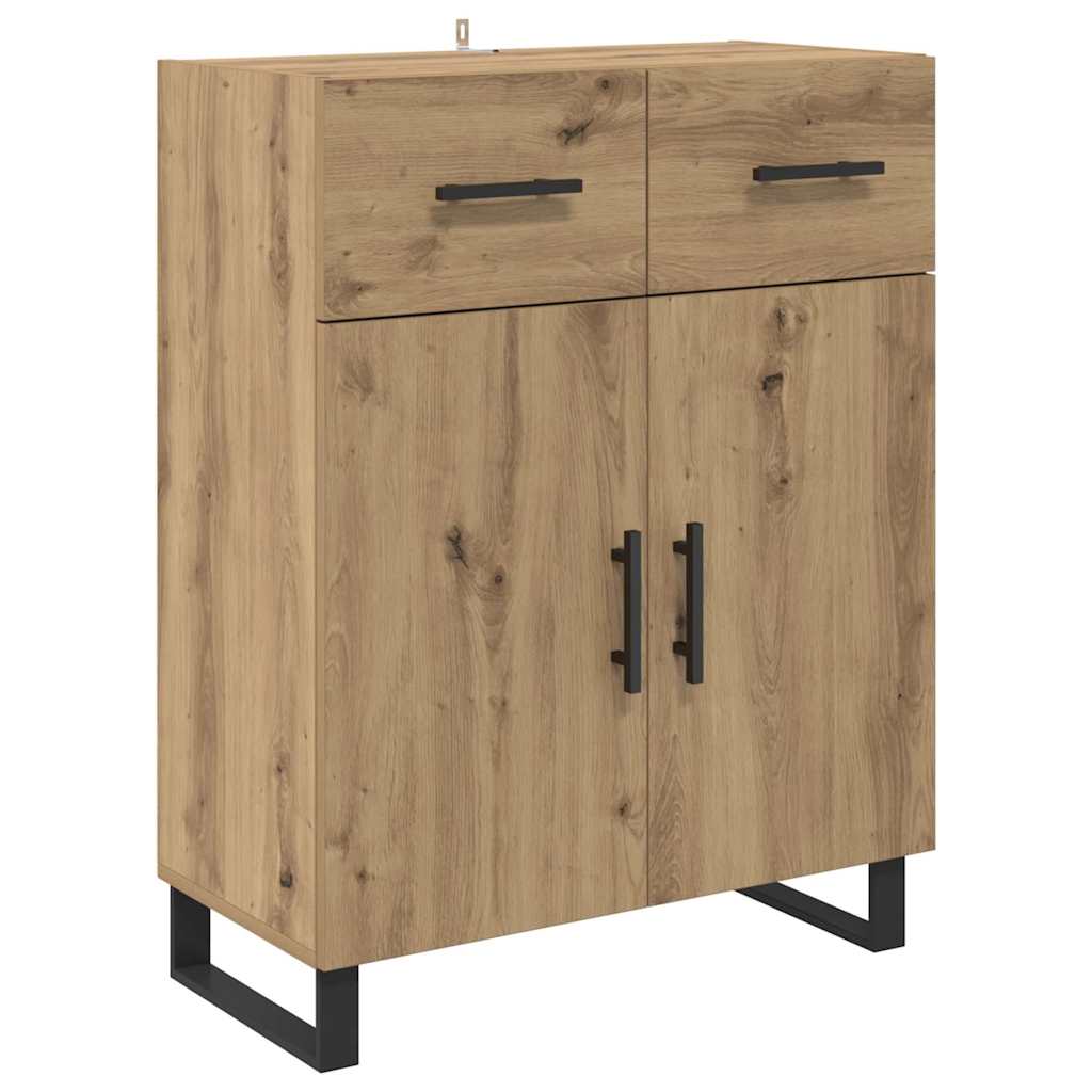 Highboard με συρτάρι 2 pcs Artisan Oak 69,5 x 34 x 180 εκ.