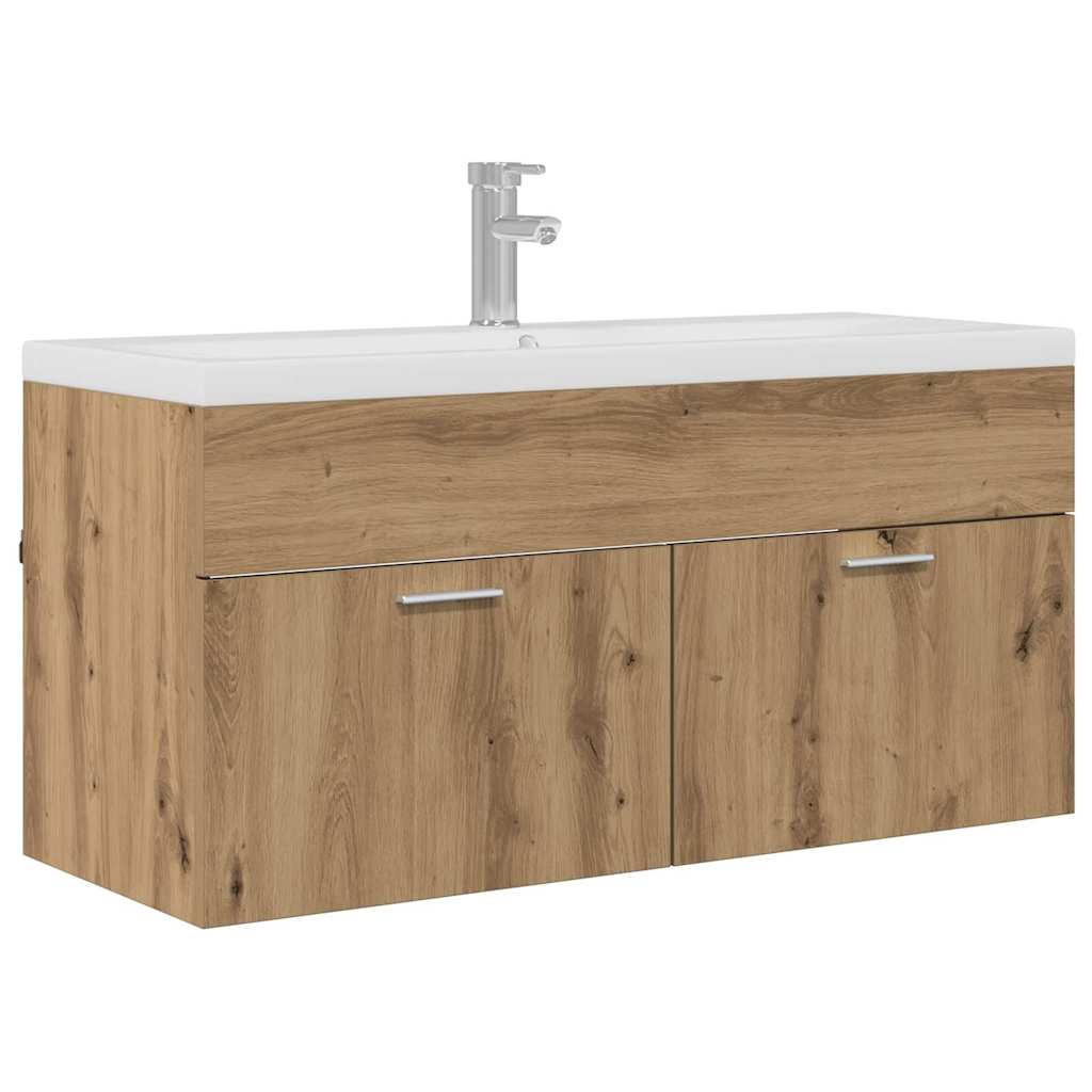 Ντουλάπι Μπάνιου Επιτοίχιο Artisan Oak 100 x 38,5 x 46 cm - Pakobazaar