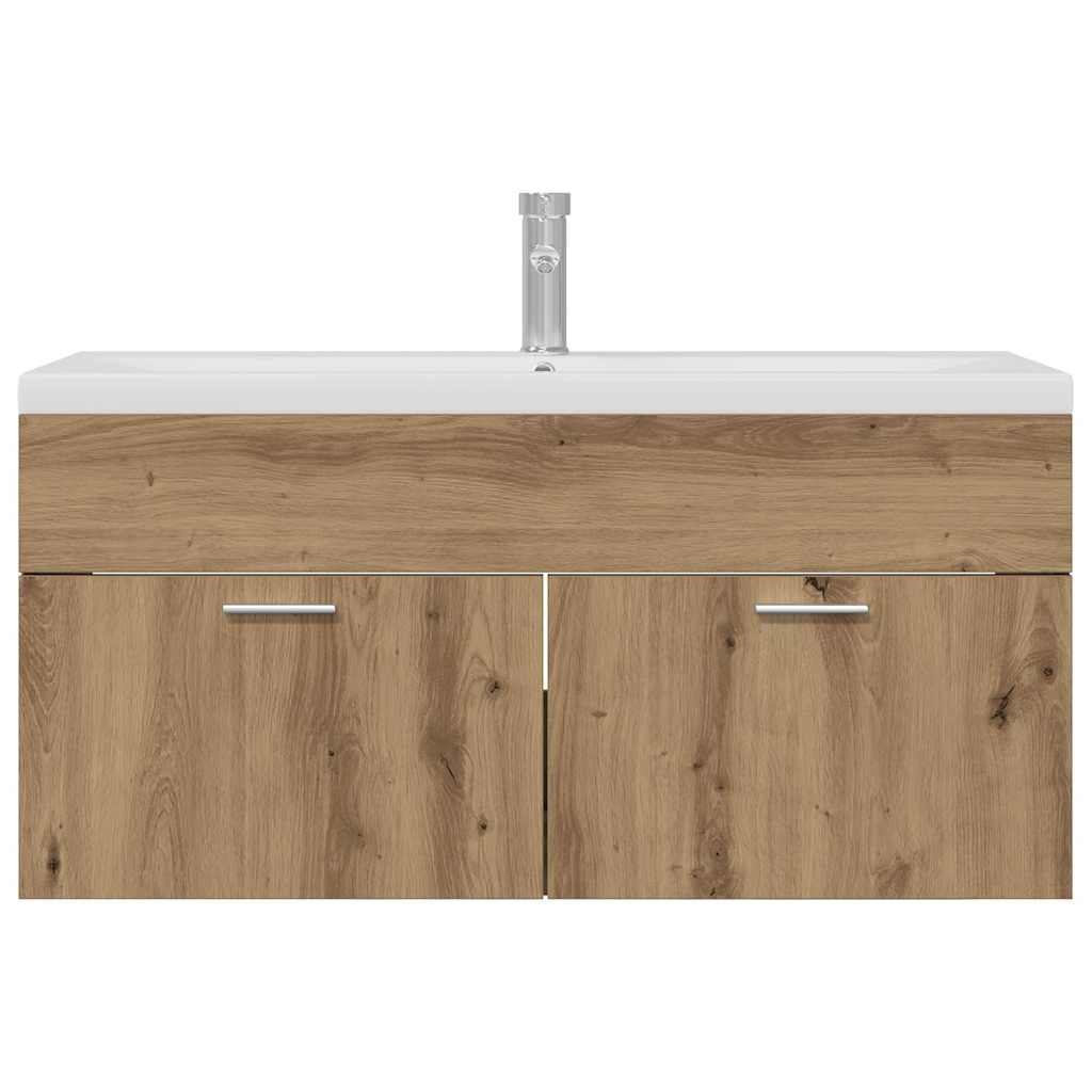 Ντουλάπι Μπάνιου Επιτοίχιο Artisan Oak 100 x 38,5 x 46 cm - Pakobazaar