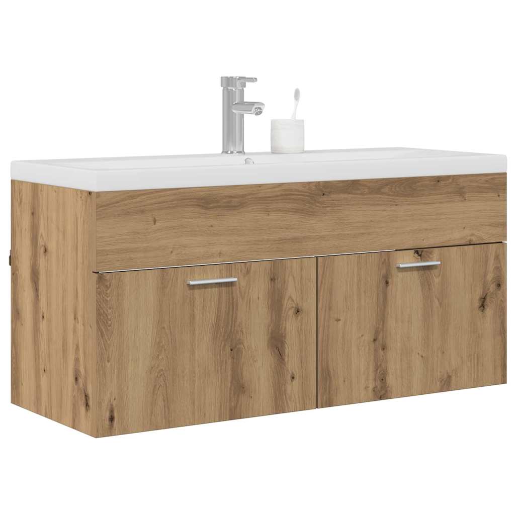 Ντουλάπι Μπάνιου Επιτοίχιο Artisan Oak 100 x 38,5 x 46 cm - Pakobazaar