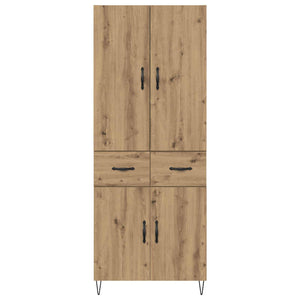 Highboard 2 τμχ. Artisan Oak 69,5 x 34 x 180 εκ.