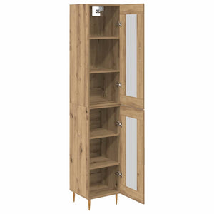 Highboard 2 τμχ. Artisan Oak 34,5 x 34 x 180 εκ.