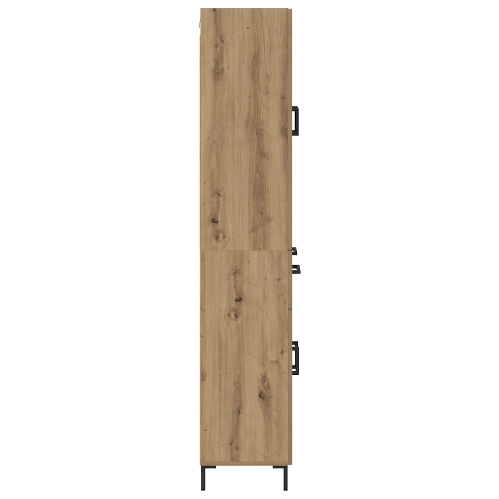 Highboard με συρτάρι 2 pcs Artisan Oak Επεξεργασμένο ξύλο