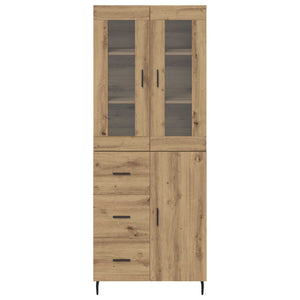 Highboard 2 τμχ. Artisan Oak 69,5 x 34 x 180 εκ.