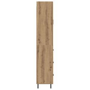 Highboard 2 τμχ. Artisan Oak 69,5 x 34 x 180 εκ.